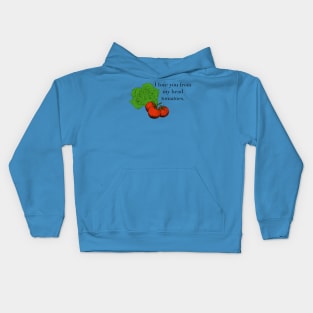 Head tomatoes Kids Hoodie